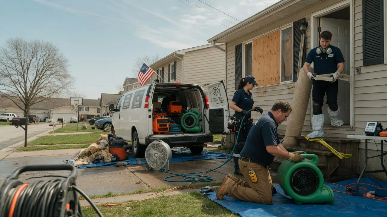 Water Damage Restoration in Pontotoc, MS near me